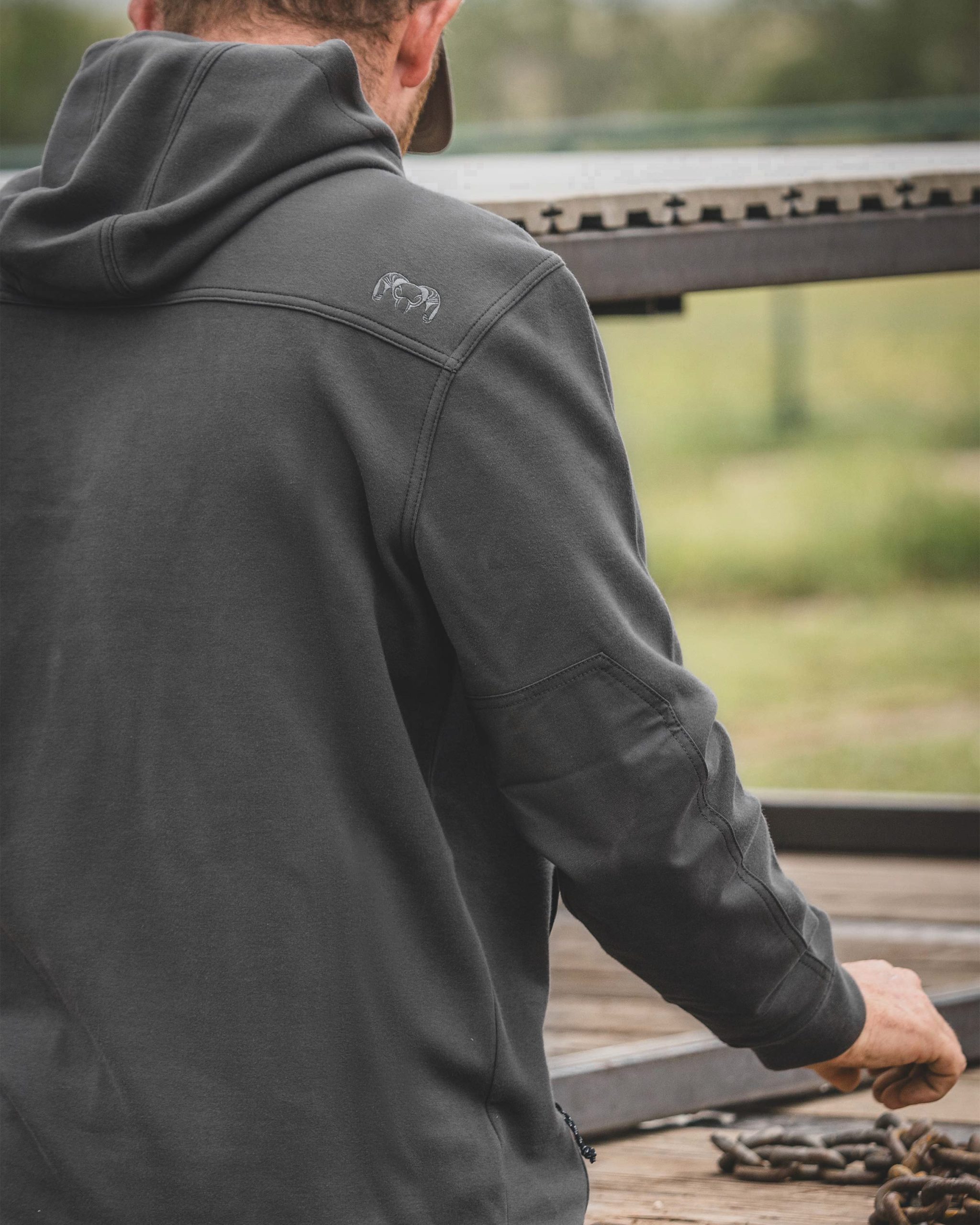 Workgrade Utility Hoodie | Asphalt - 图片 9