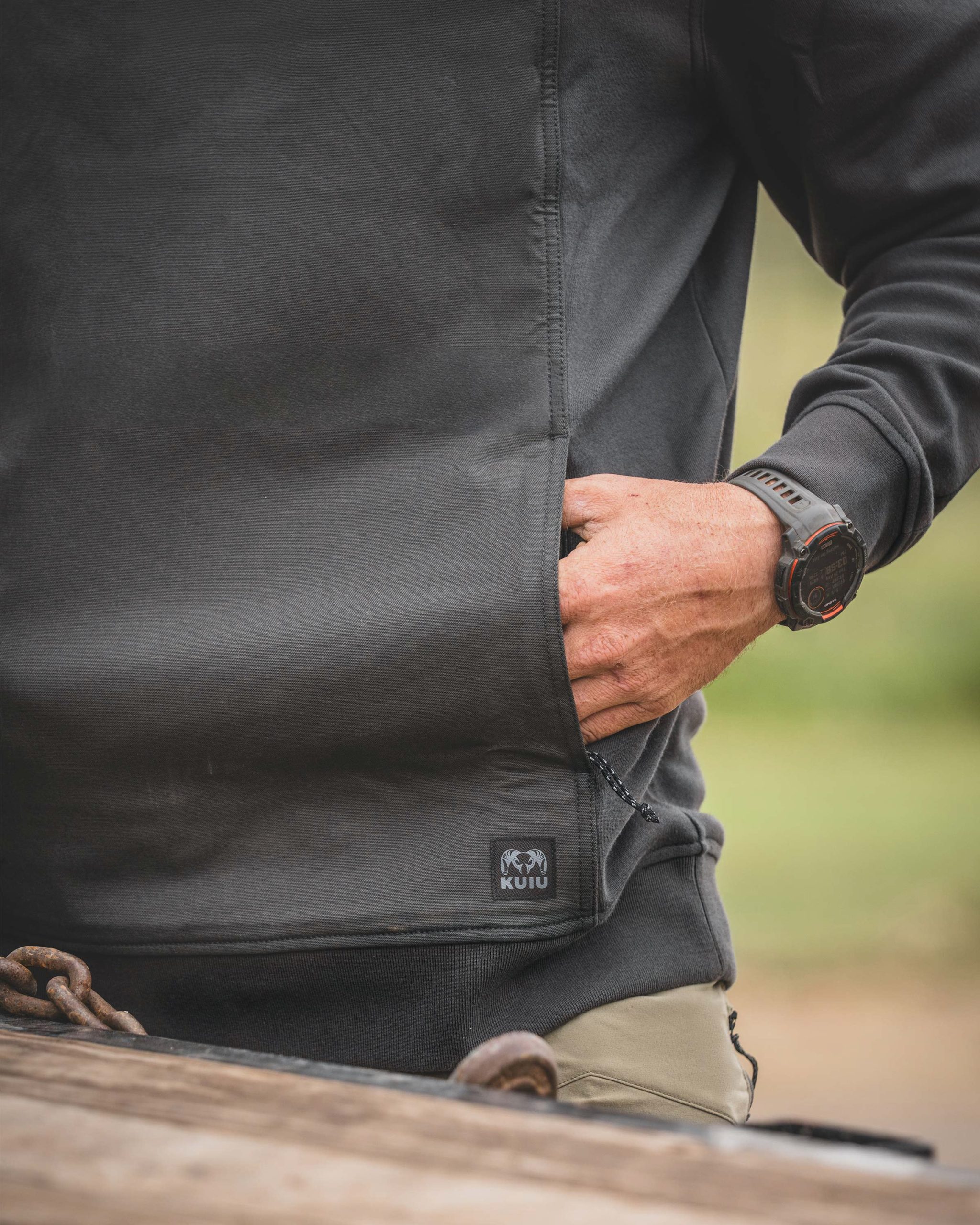 Workgrade Utility Hoodie | Asphalt - 图片 8