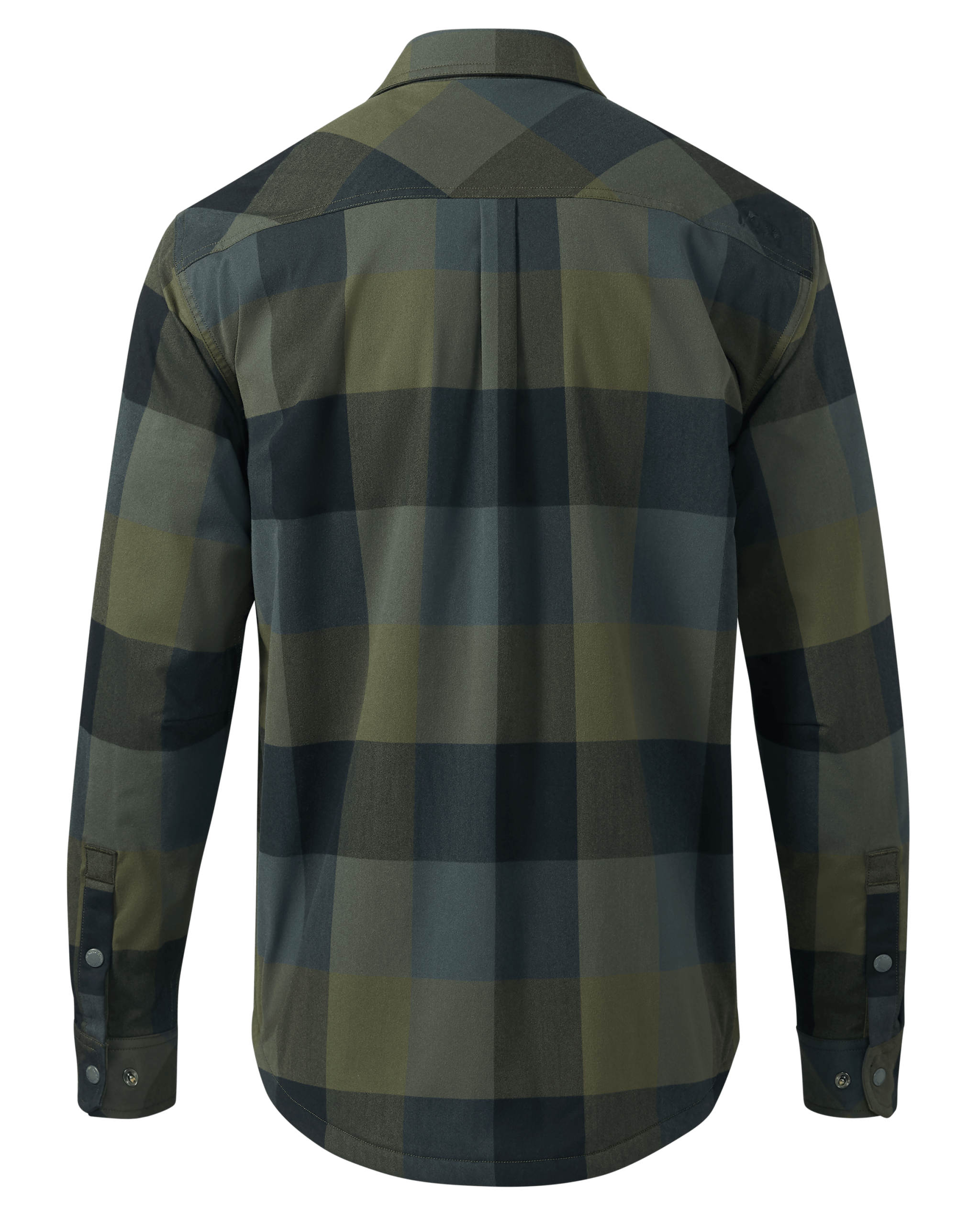 Field Flannel Fleece Shirt Jacket | Verde Plaid - 图片 3