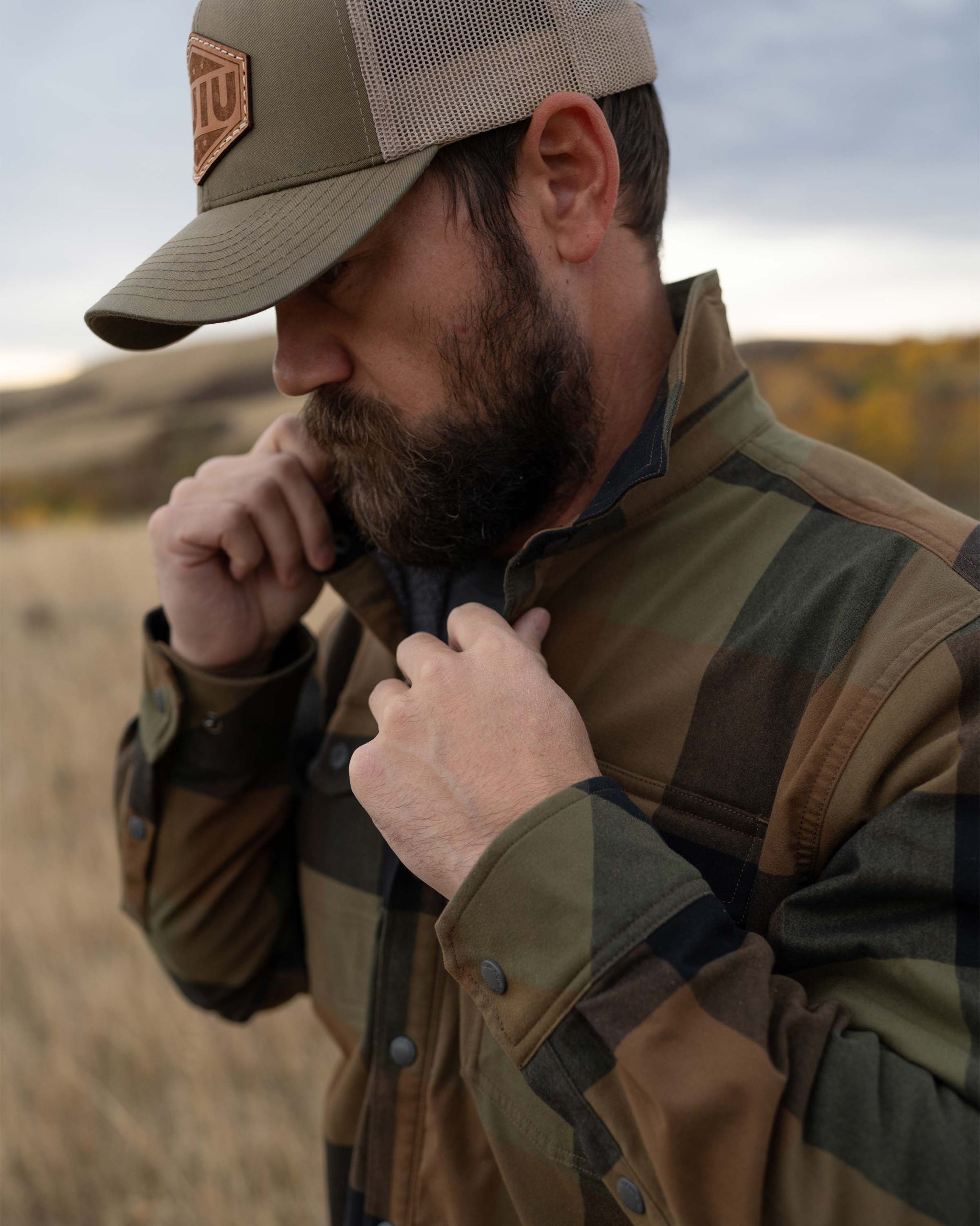 Field Flannel Fleece Shirt Jacket | Valo Plaid - 图片 7