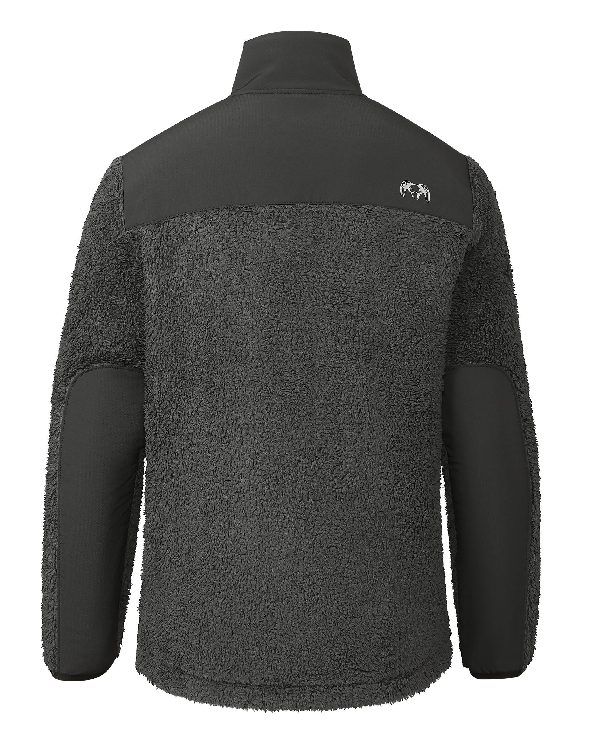 Sherpa Fleece Zip Pullover | Asphalt - 图片 2