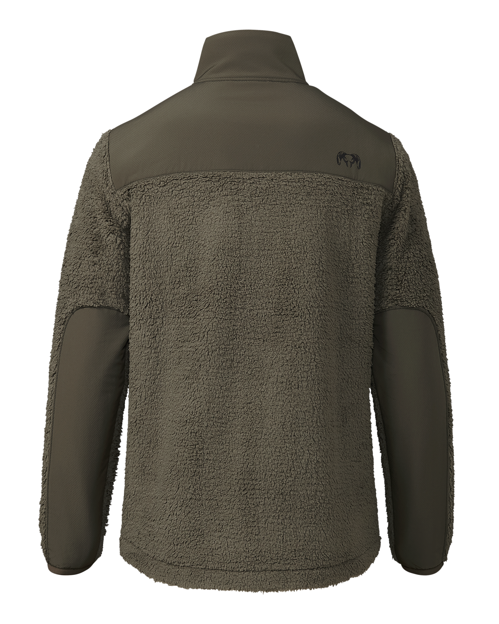 Sherpa Fleece Zip Pullover | Ash - 图片 2