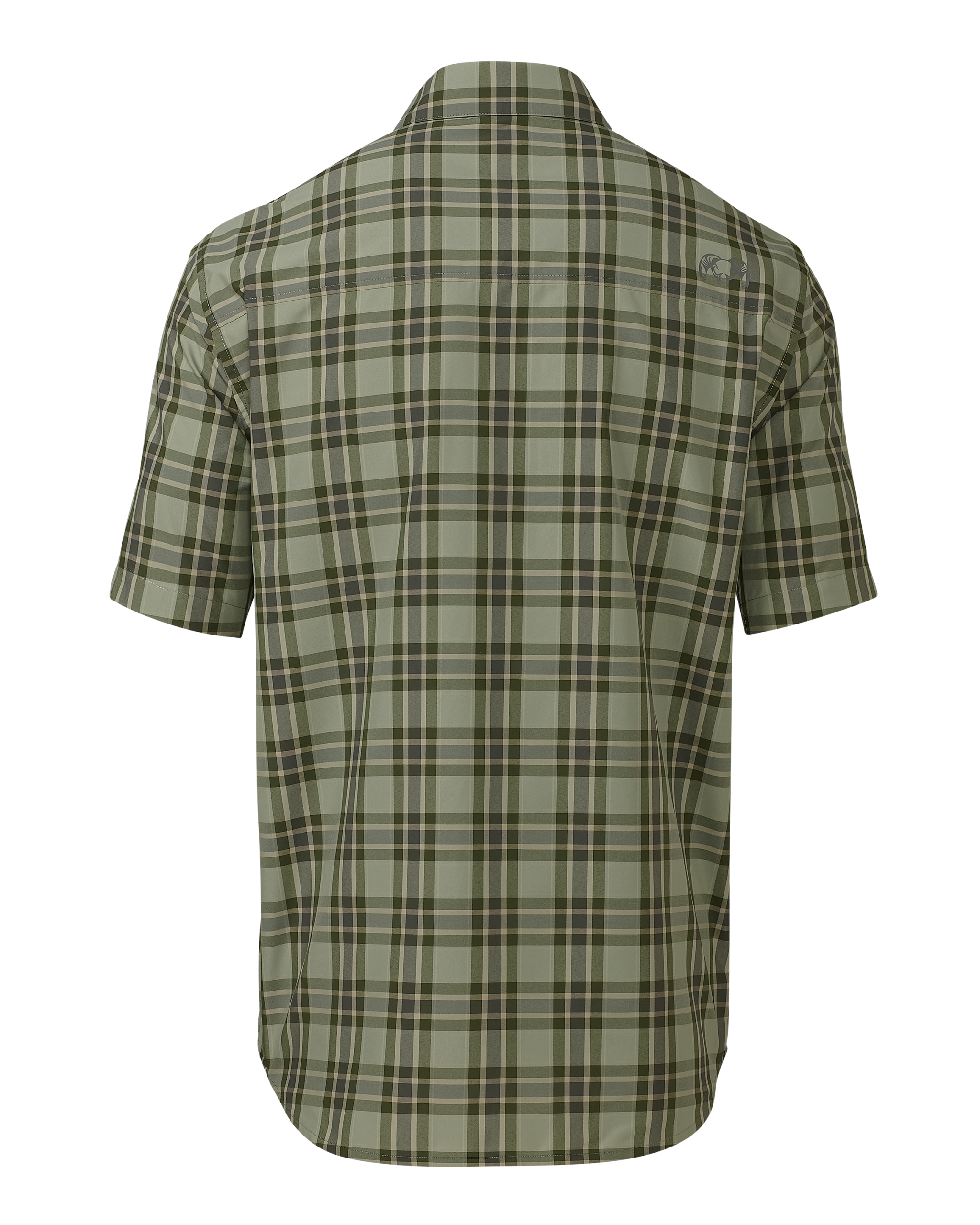 Borrego SS Shirt | Verde Crosscheck Plaid - 图片 2