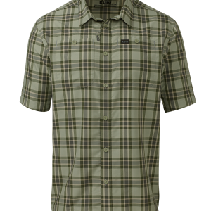 Borrego SS Shirt | Verde Crosscheck Plaid