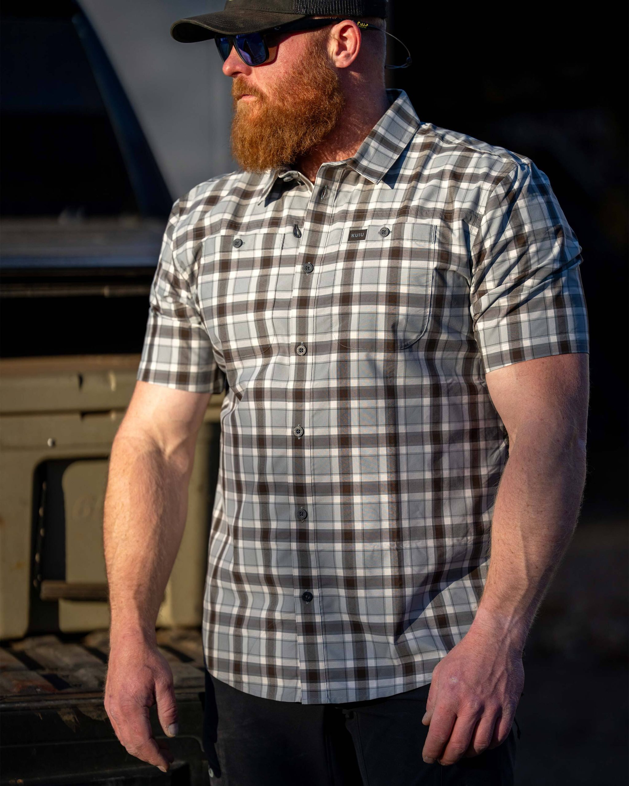 Borrego SS Shirt | Verde Crosscheck Plaid - 图片 5