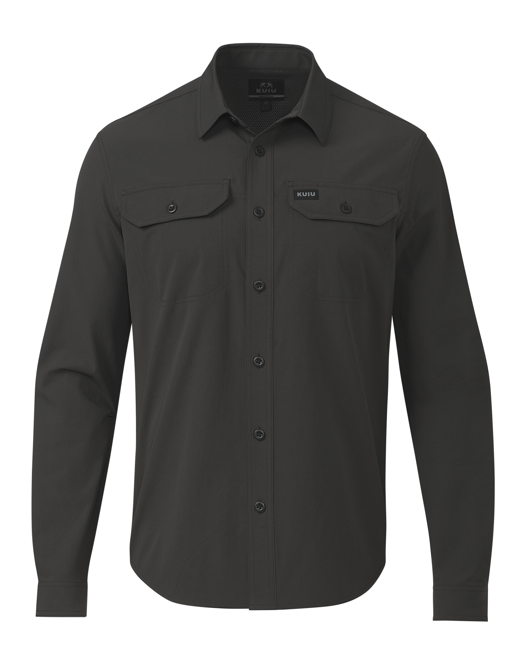 Gauge LS Work Shirt | Asphalt