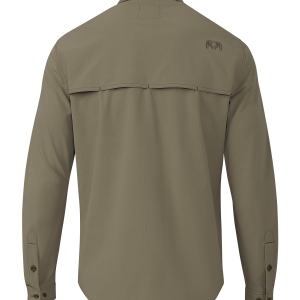 Alternative view of Gauge LS Work Shirt | Khaki