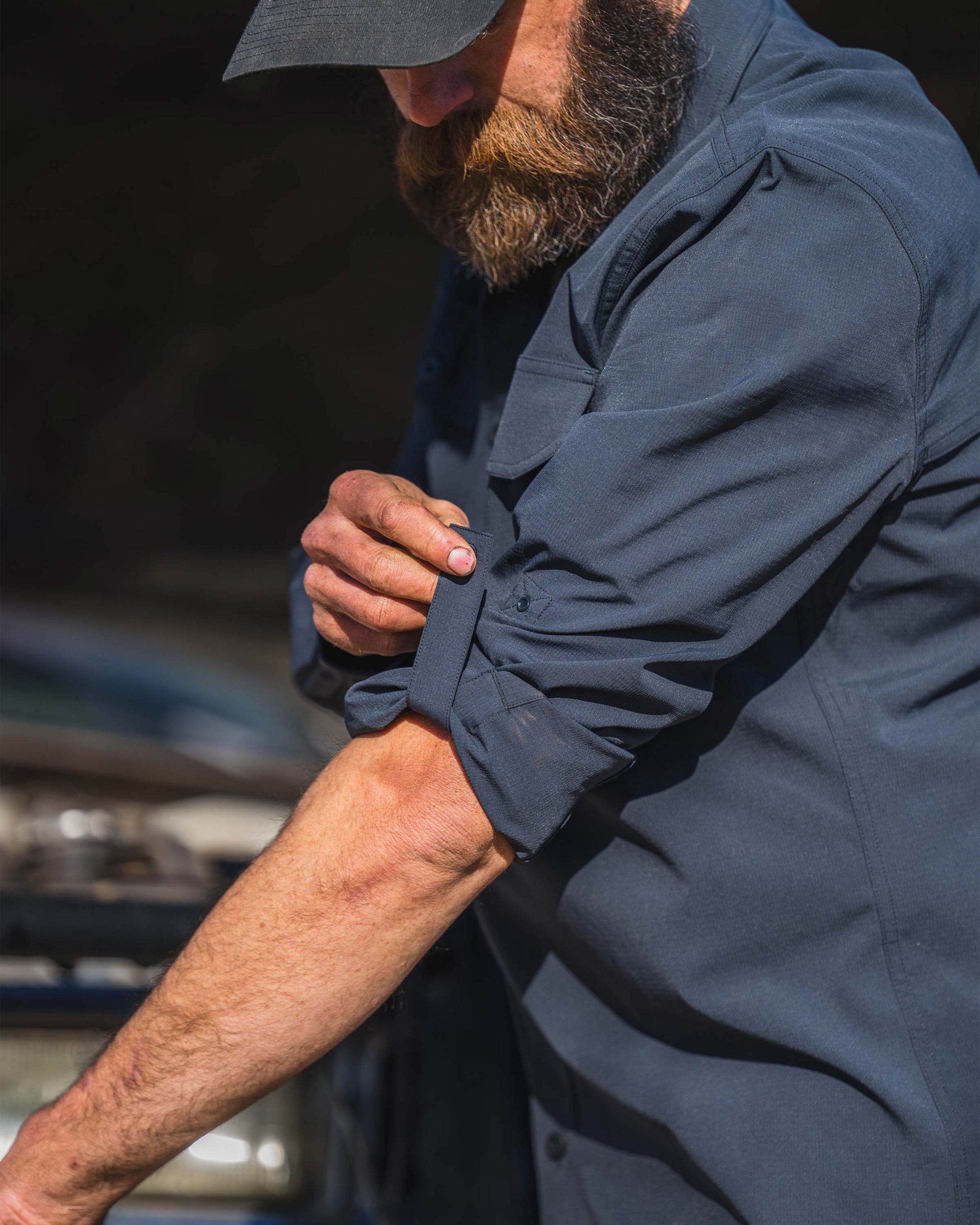 Gauge LS Work Shirt | Nightfall - 图片 7