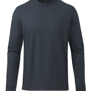 Workgrade LS Pocket Crew | Steel Blue