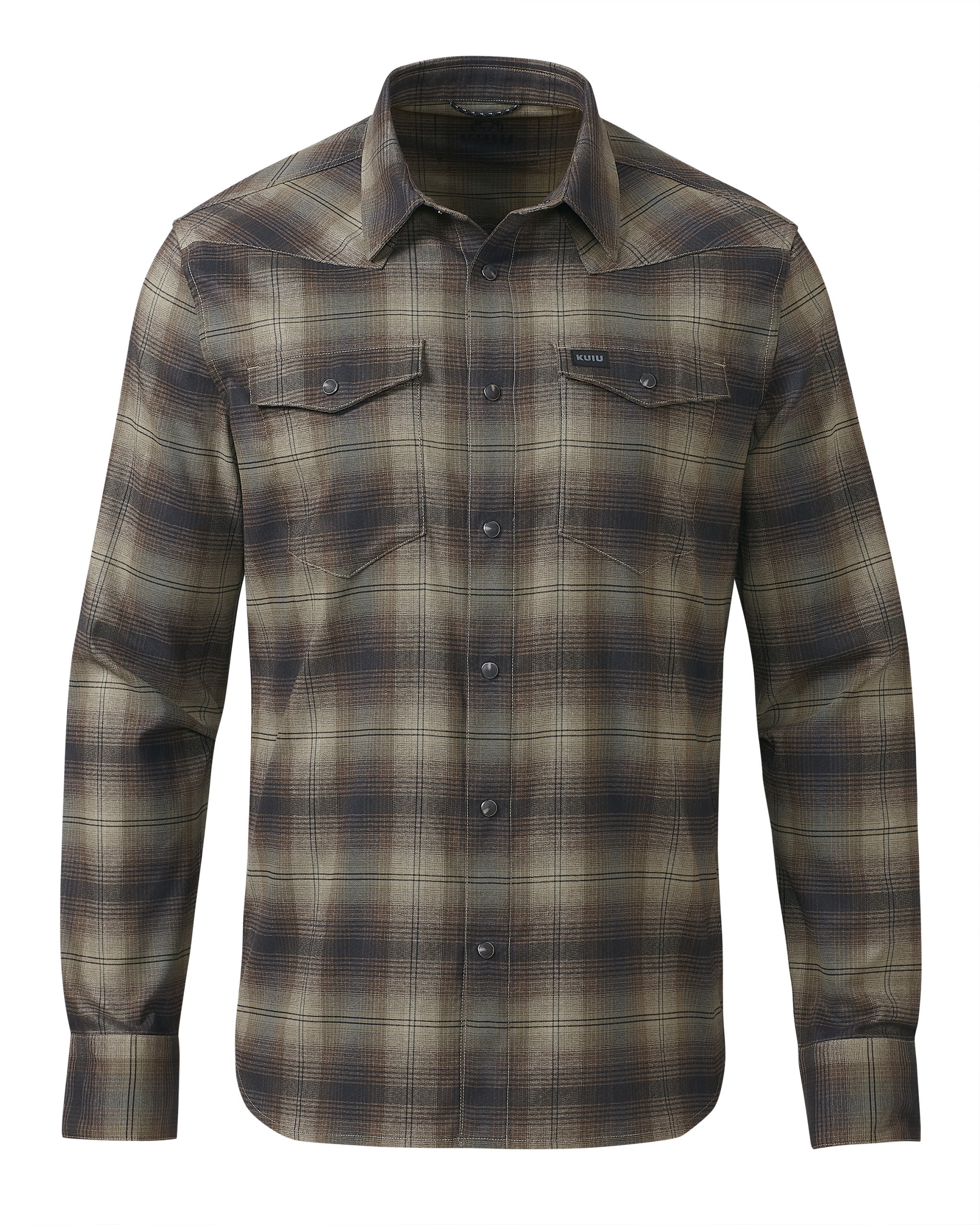Laredo LS Shirt | Vias Ombre Plaid