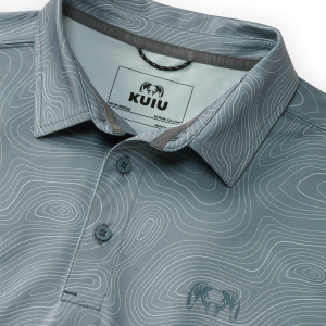 Alternative view of KUIU Performance Polo Topo | Slate Topo