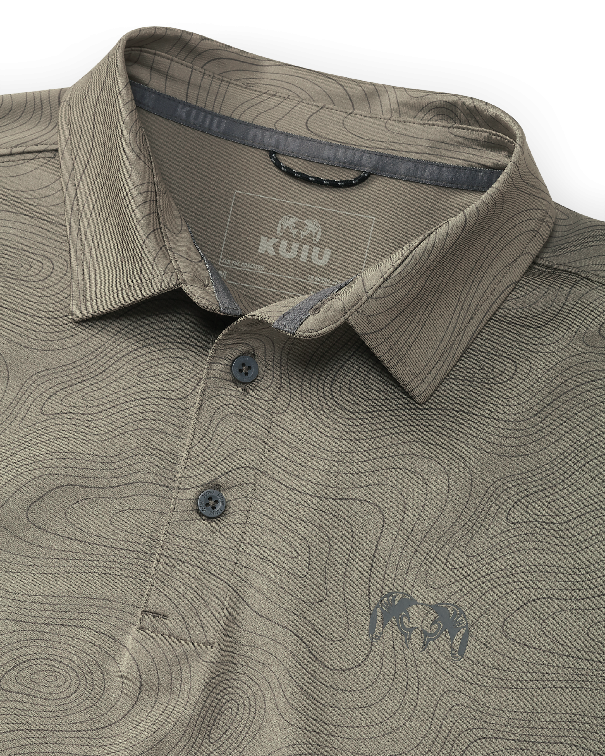 KUIU Performance Polo | Woodsmoke Topo - 图片 2