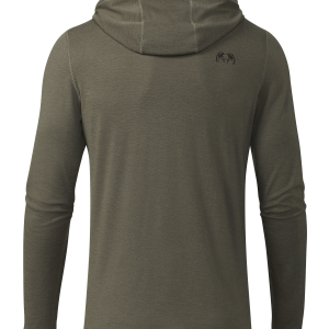 Alternative view of ULTRA Merino 120 LT LS Hoodie | Ash