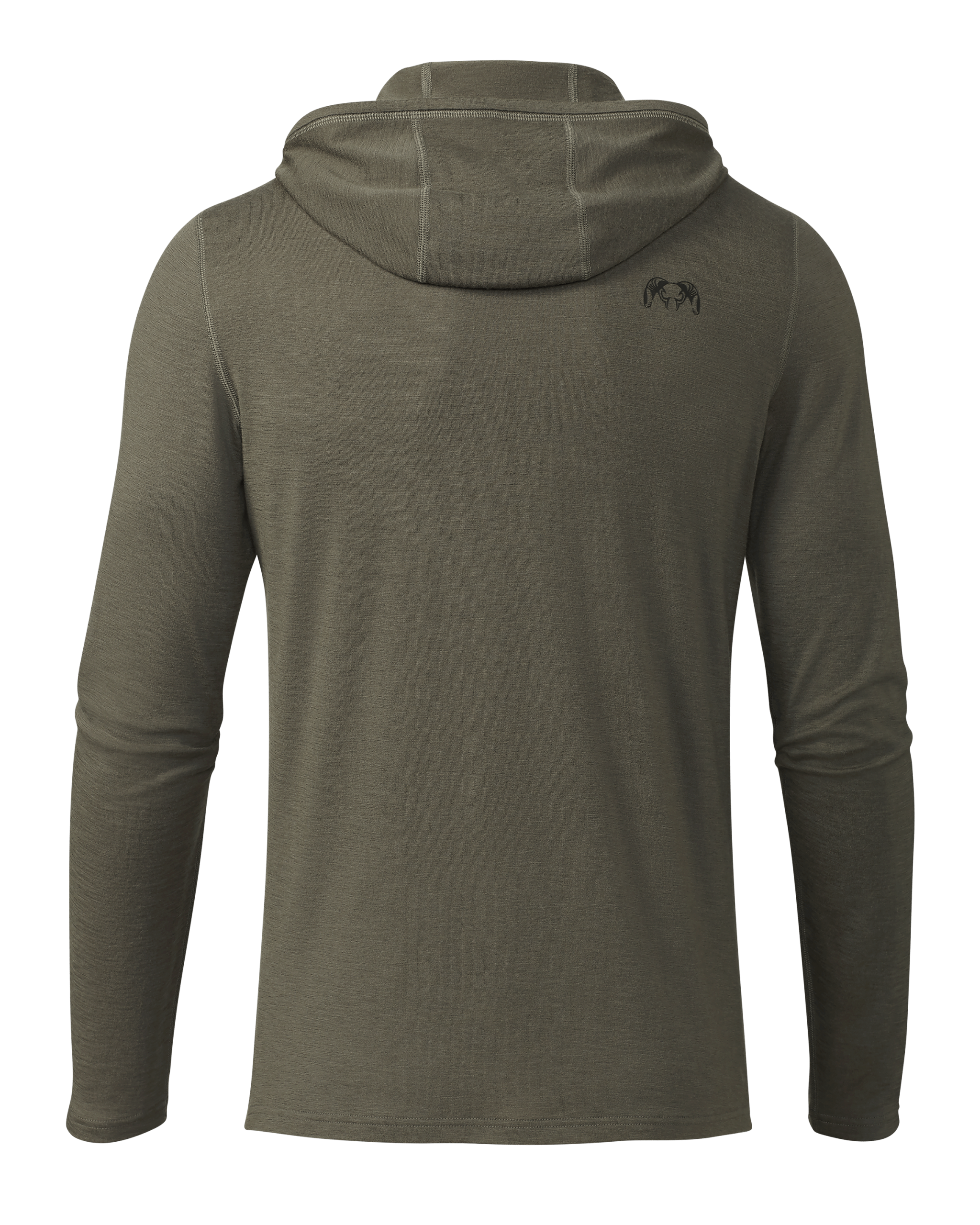 ULTRA Merino 120 LT LS Hoodie | Ash - 图片 2