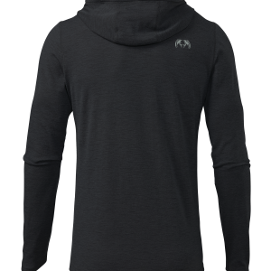 Alternative view of ULTRA Merino 120 LT LS Hoodie | Black