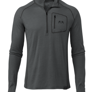 ULTRA Merino 145 Zip-T Hunting Shirt | Gunmetal