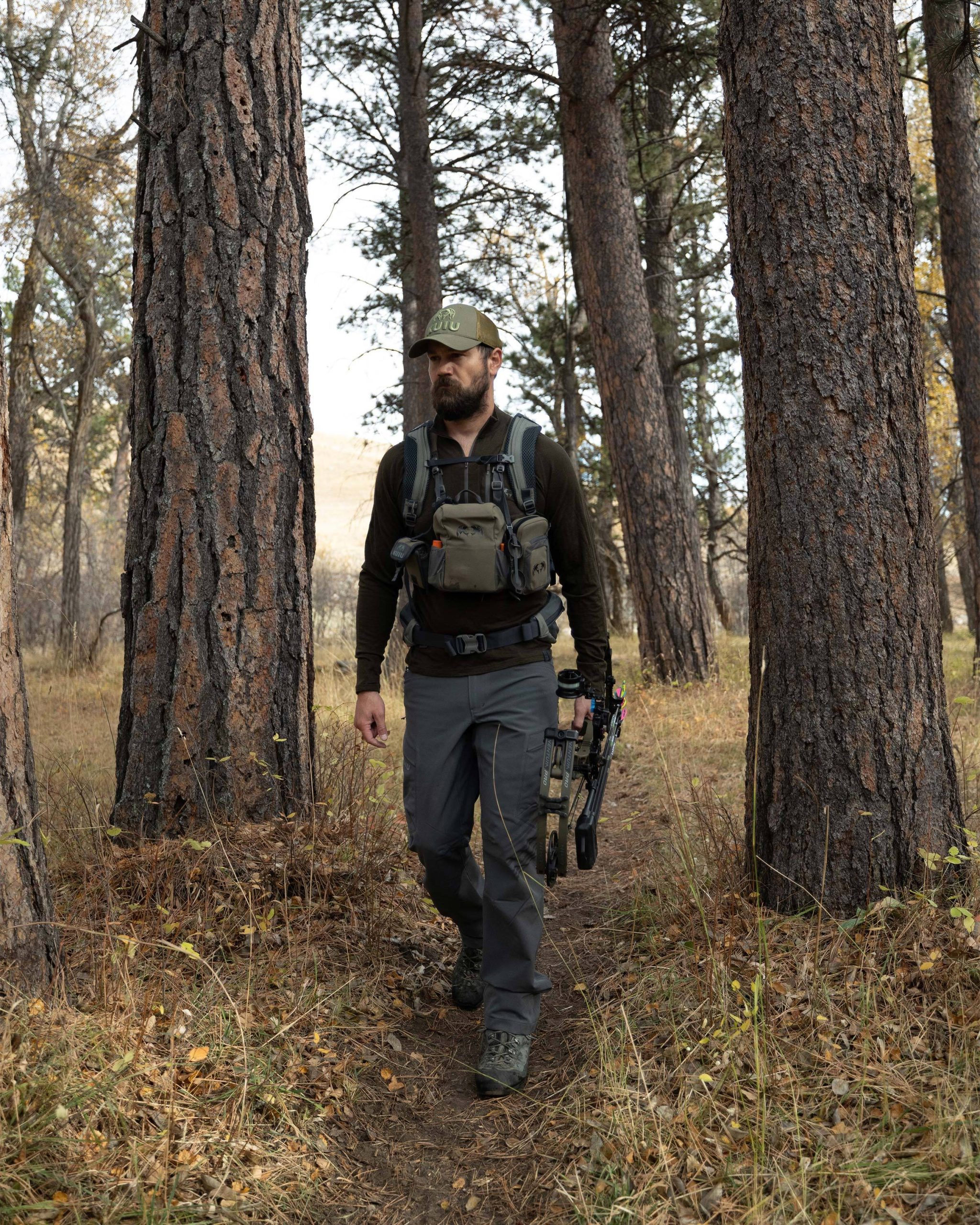 ULTRA Merino 145 Zip-T Hunting Shirt | Ash - 图片 2