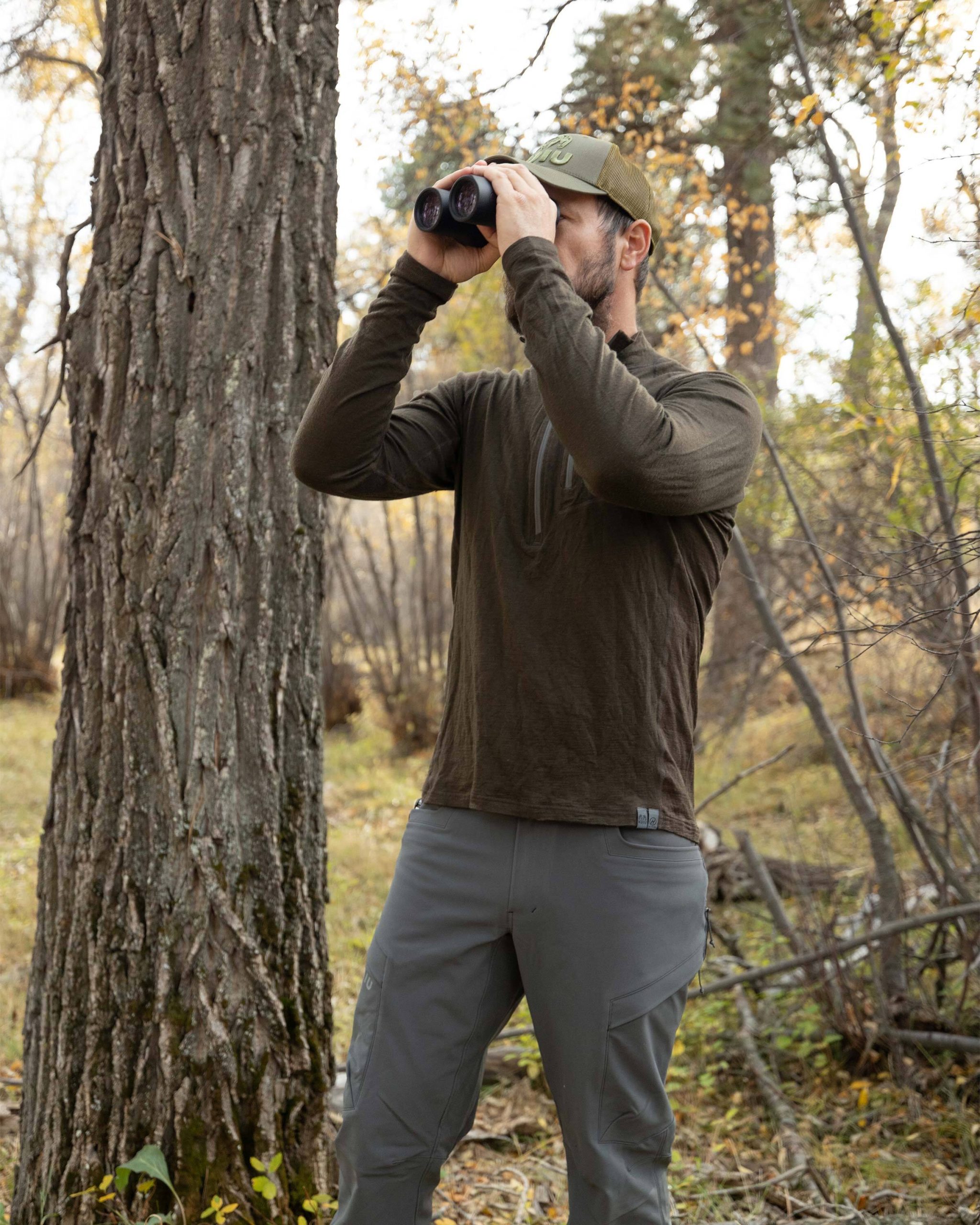 ULTRA Merino 145 Zip-T Hunting Shirt | Ash - 图片 5