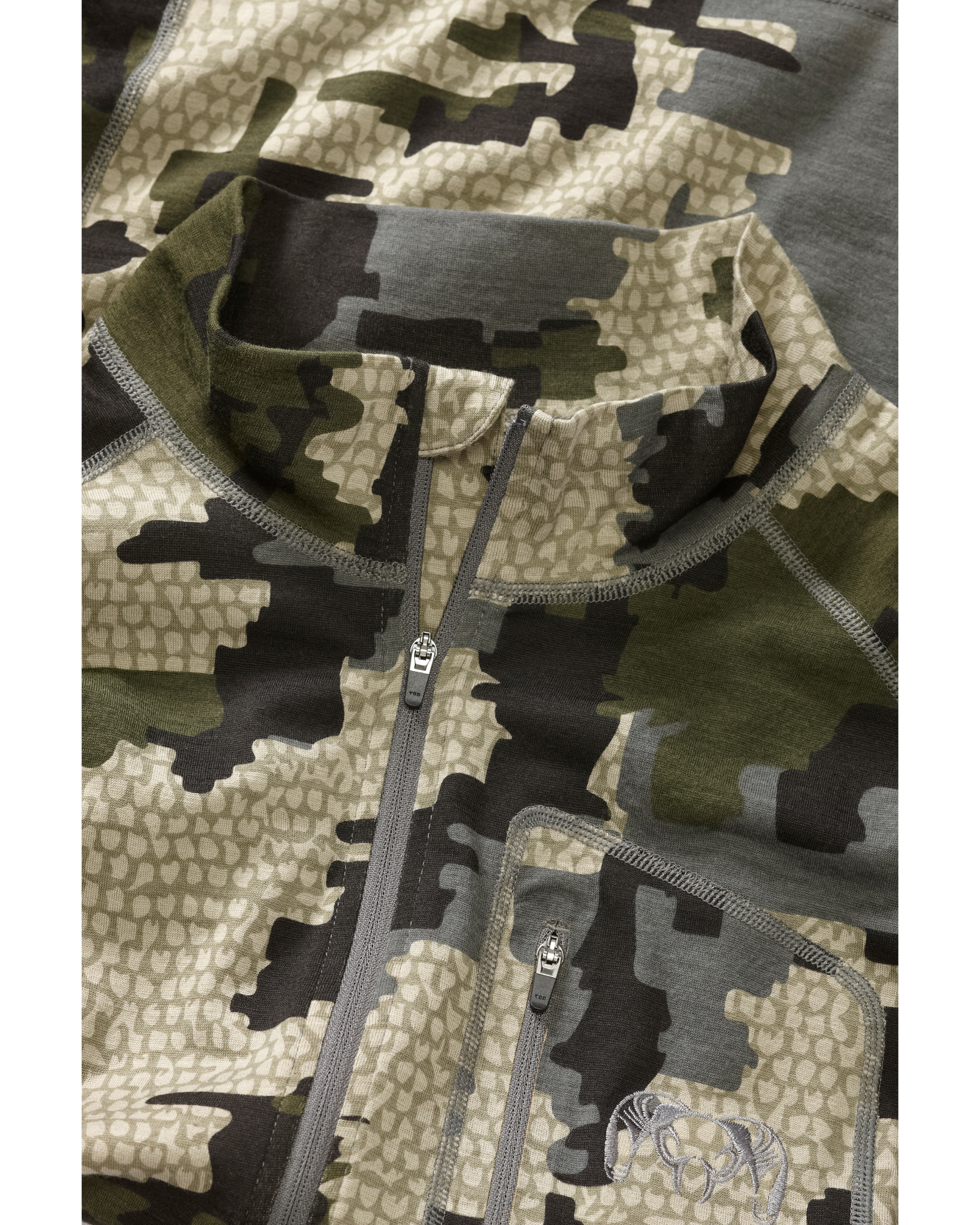 ULTRA Merino 145 Zip-T Hunting Shirt | Verde - 图片 2