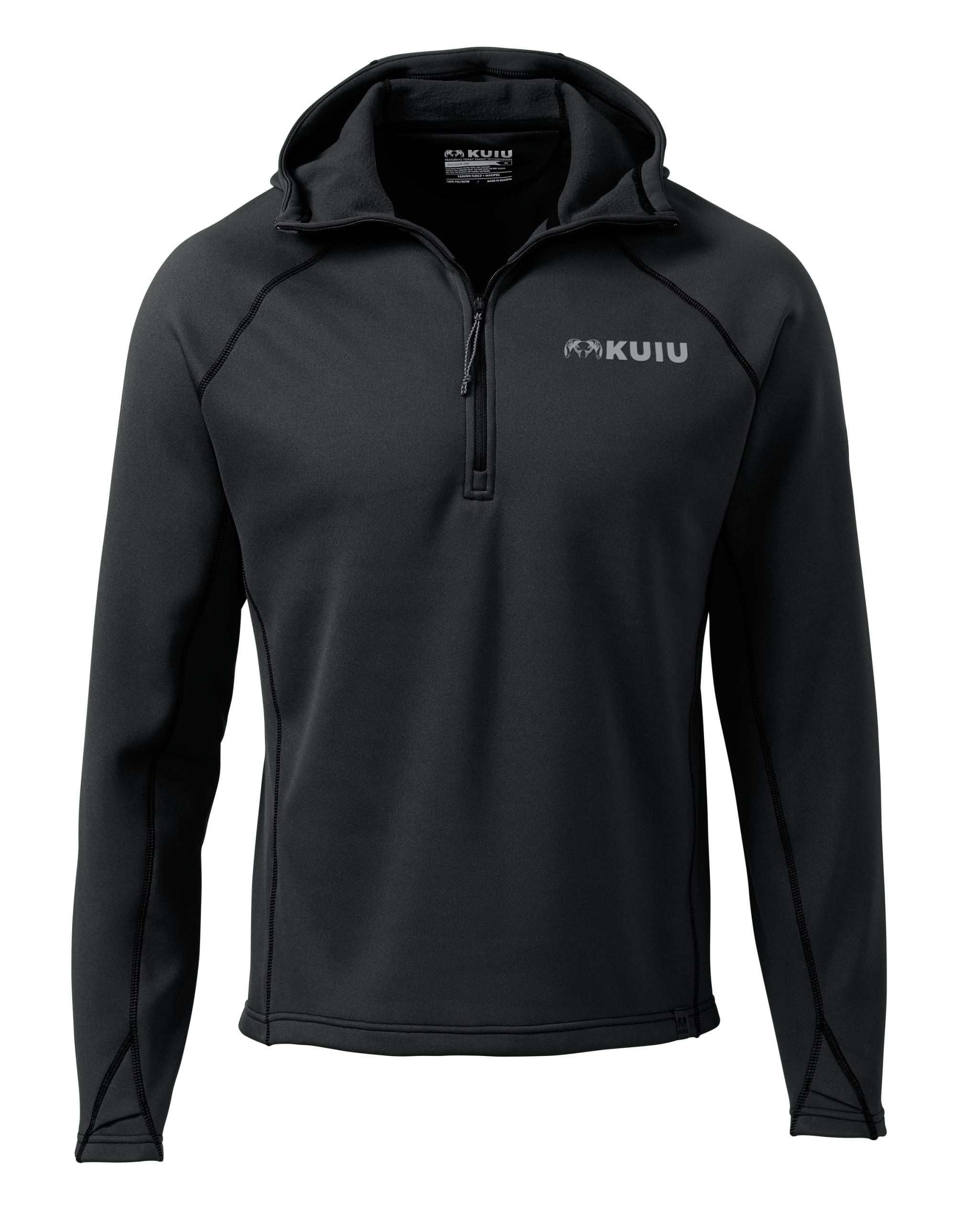 Peloton 200 Zip-T Hoodie | Black