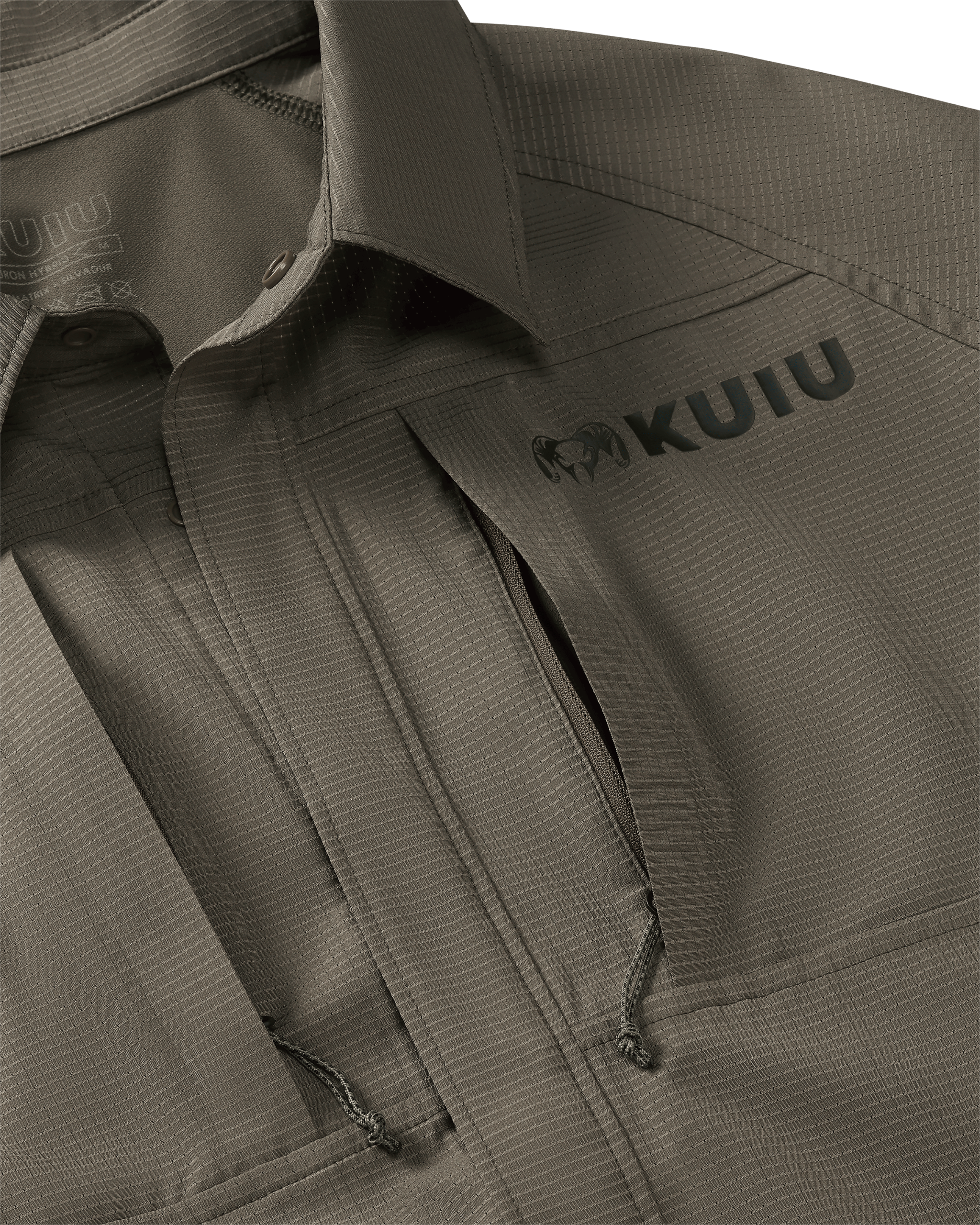 Tiburon Hybrid Snap Shirt | Ash - 图片 3