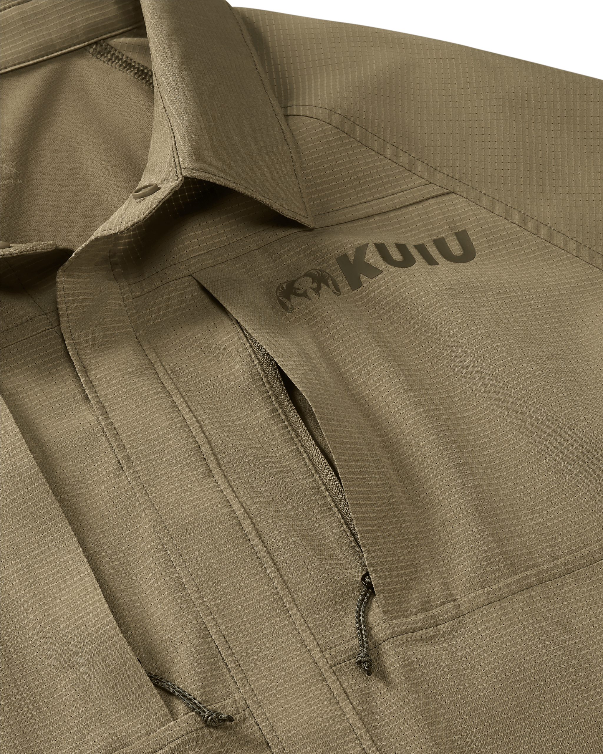 Tiburon Hybrid Snap Shirt | Khaki - 图片 3