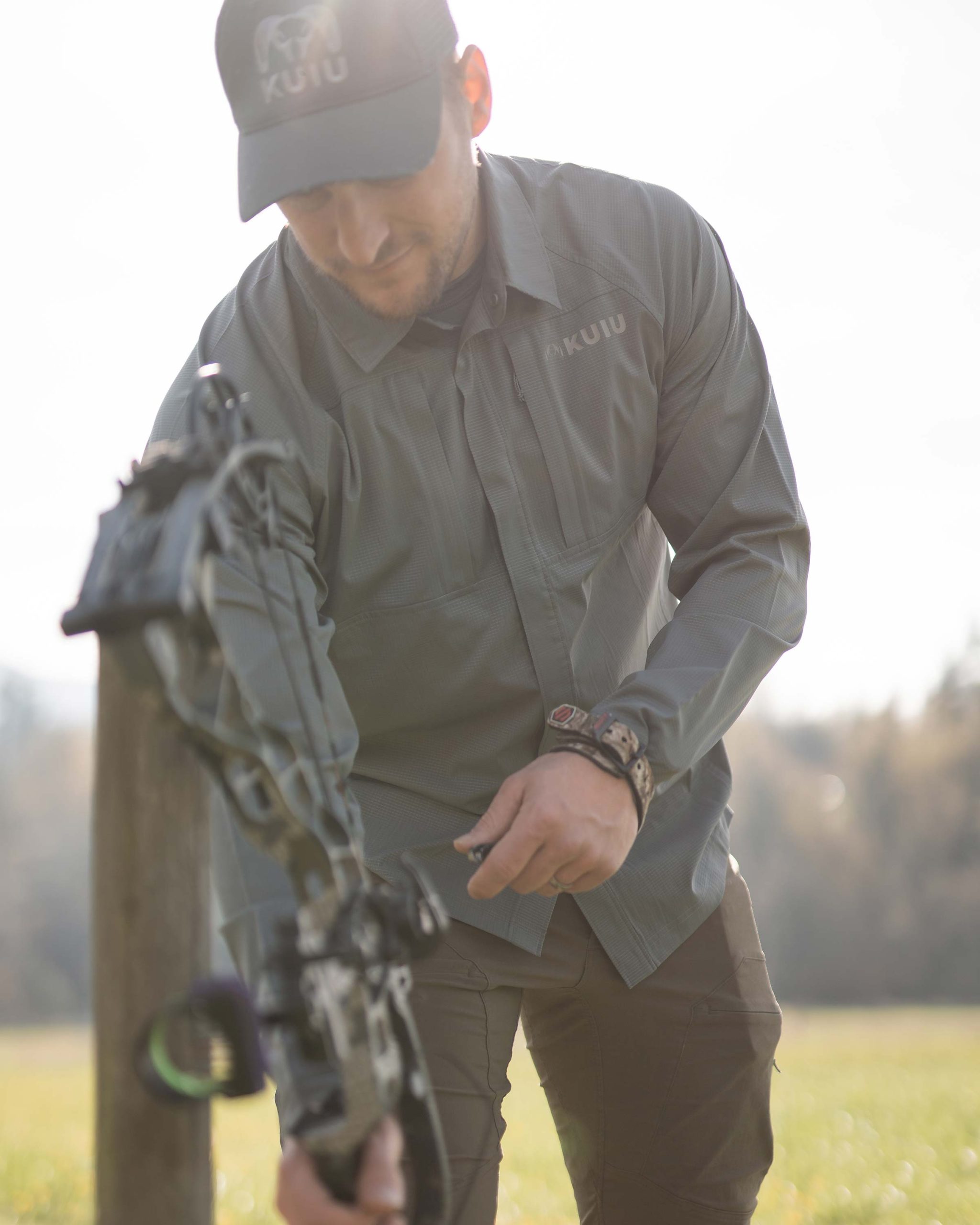 Tiburon Hybrid Snap Shirt | Stone - 图片 7
