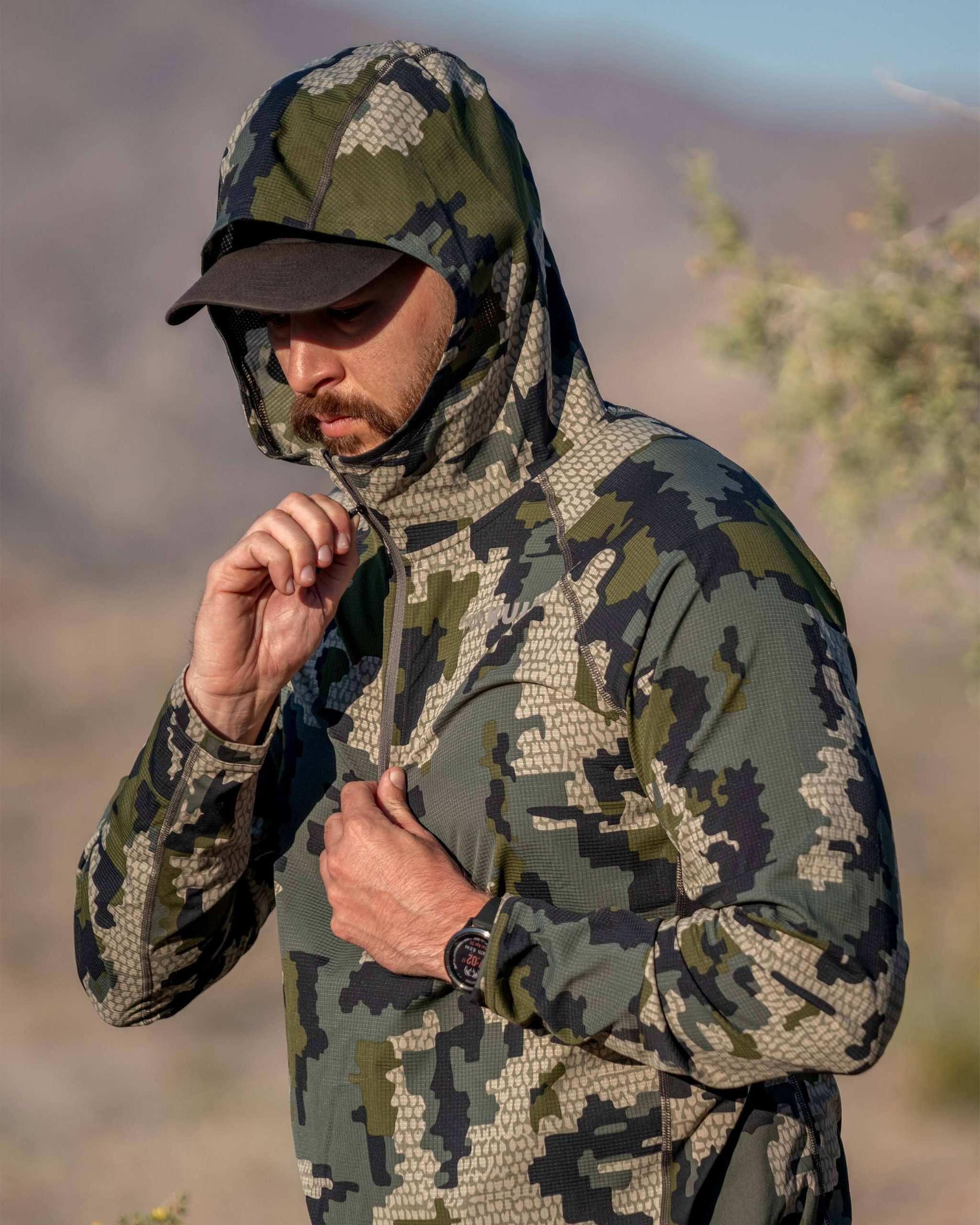 Tiburon Hybrid Hoodie | Stone - 图片 14