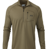PRO Merino 200 Zip-T | Ash