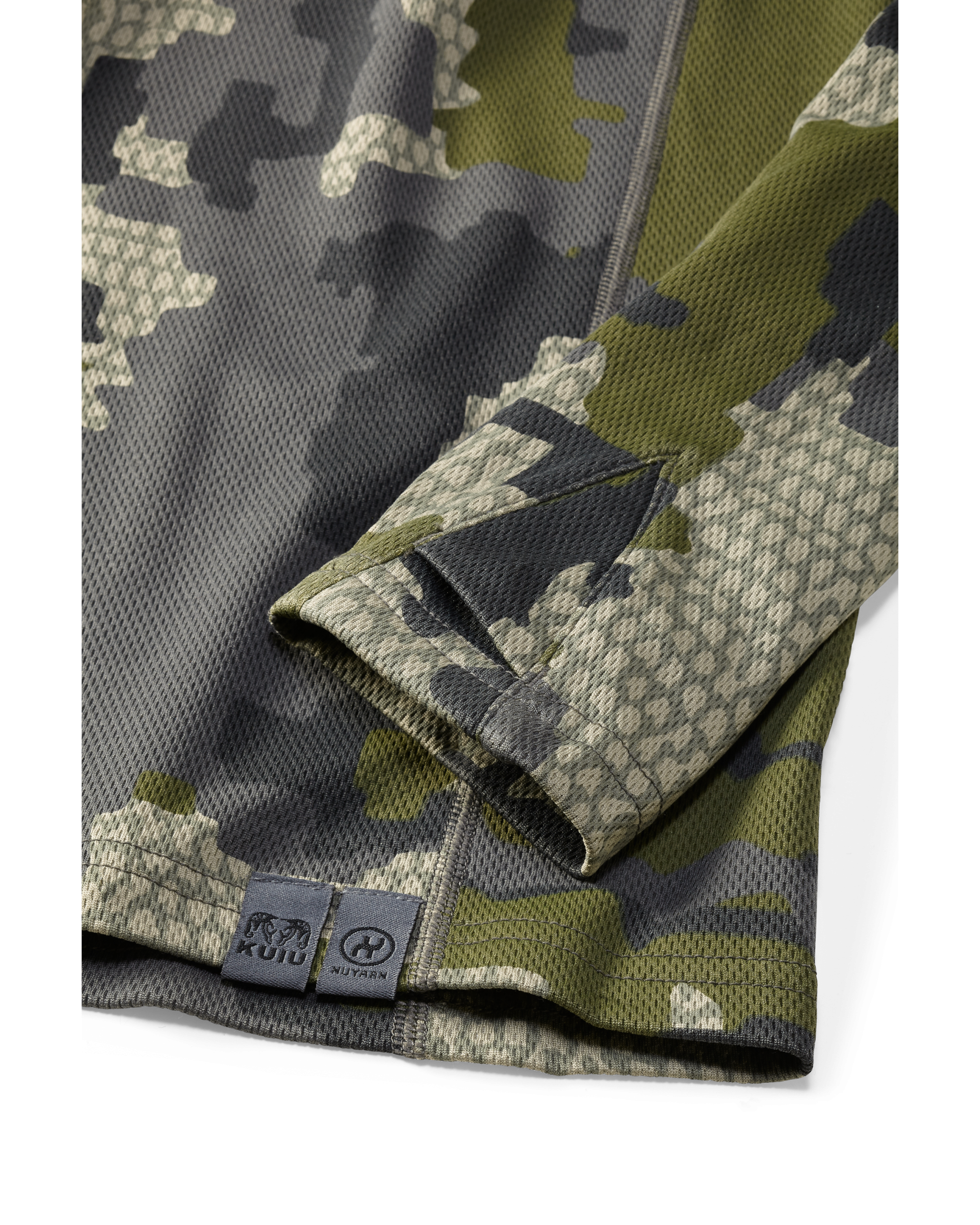 PRO Merino 200 Zip-T Hoodie | Verde - 图片 3