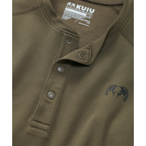 Alternative view of PRO Merino 200 Henley | Ash