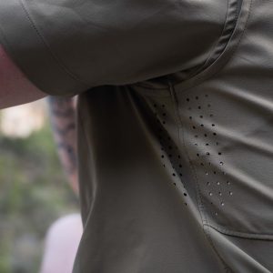 Alternative view of Mesa Vented SS Snap Shirt Topo | Fog Topo Print