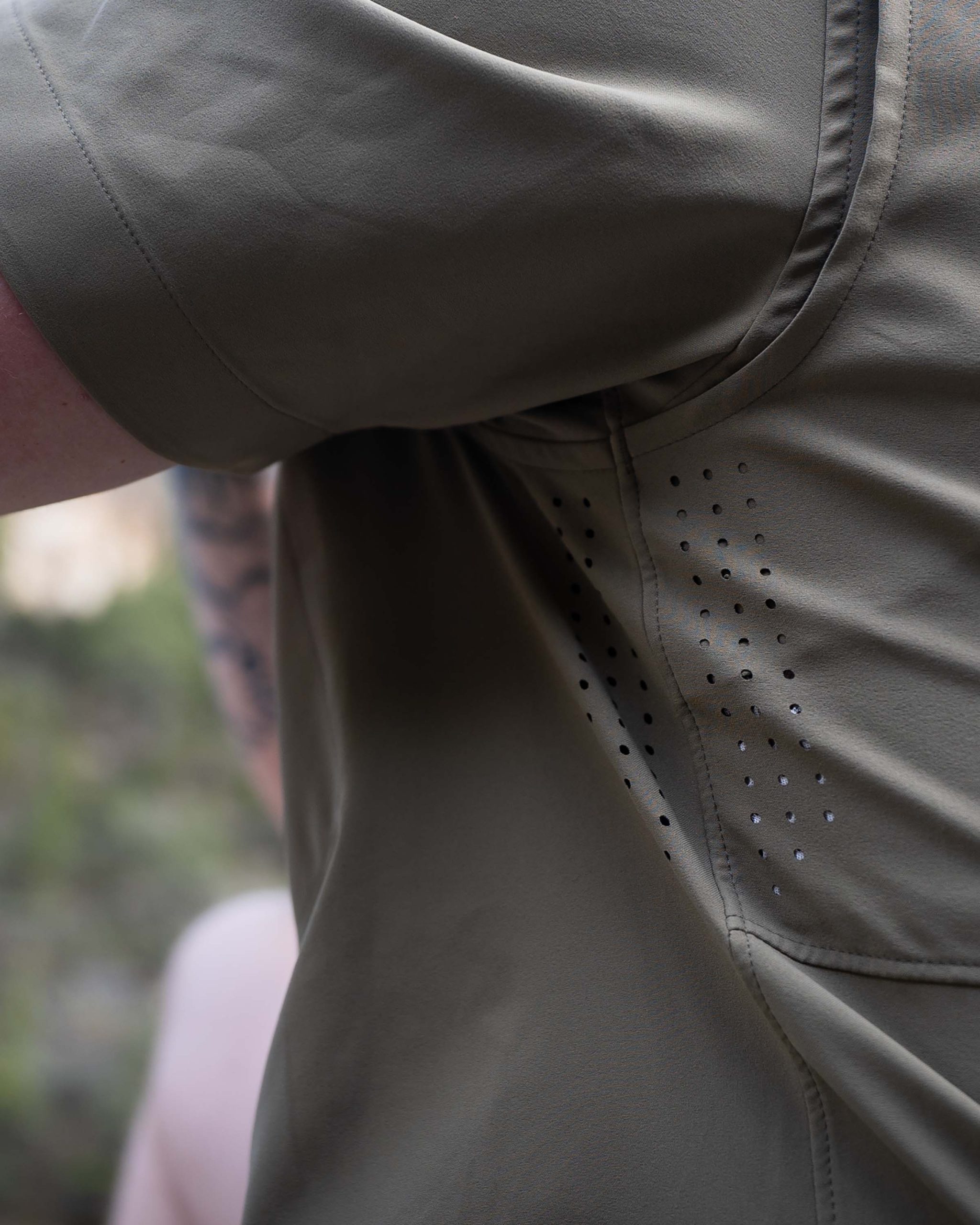 Mesa Vented SS Snap Shirt Topo | Glacier Topo Print - 图片 4