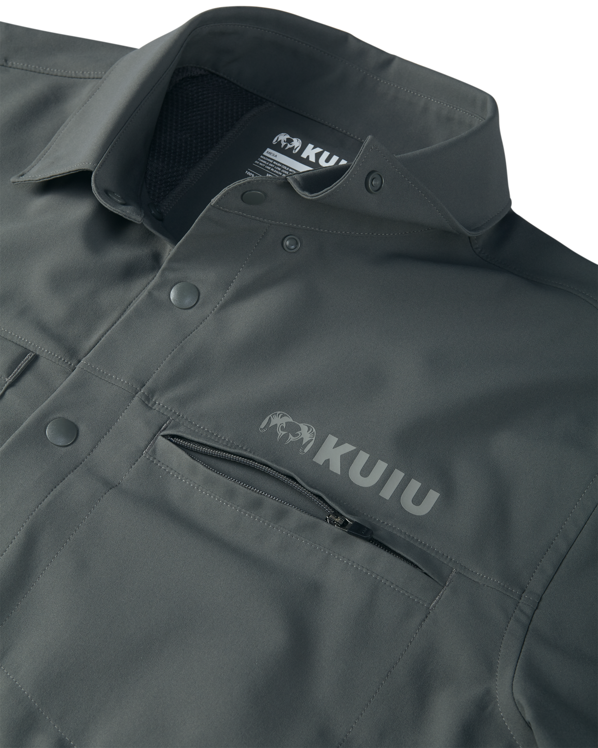 Mesa Vented SS Snap Shirt | Stone - 图片 4