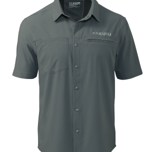 Mesa Vented SS Snap Shirt | Stone