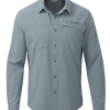 Mesa Vented LS Snap Shirt | Slate