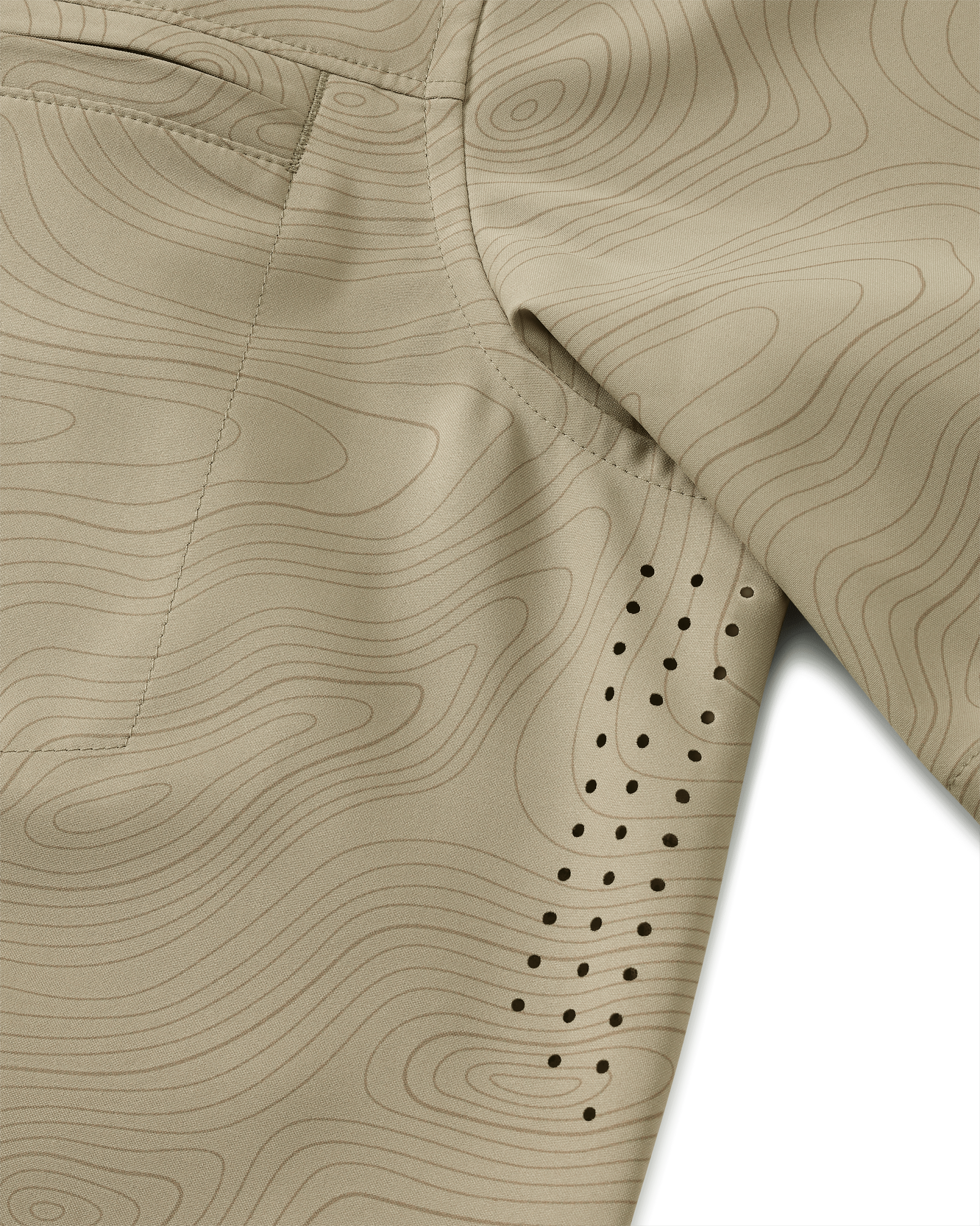 Mesa Vented SS Snap Shirt Topo | Bone Topo Print - 图片 5