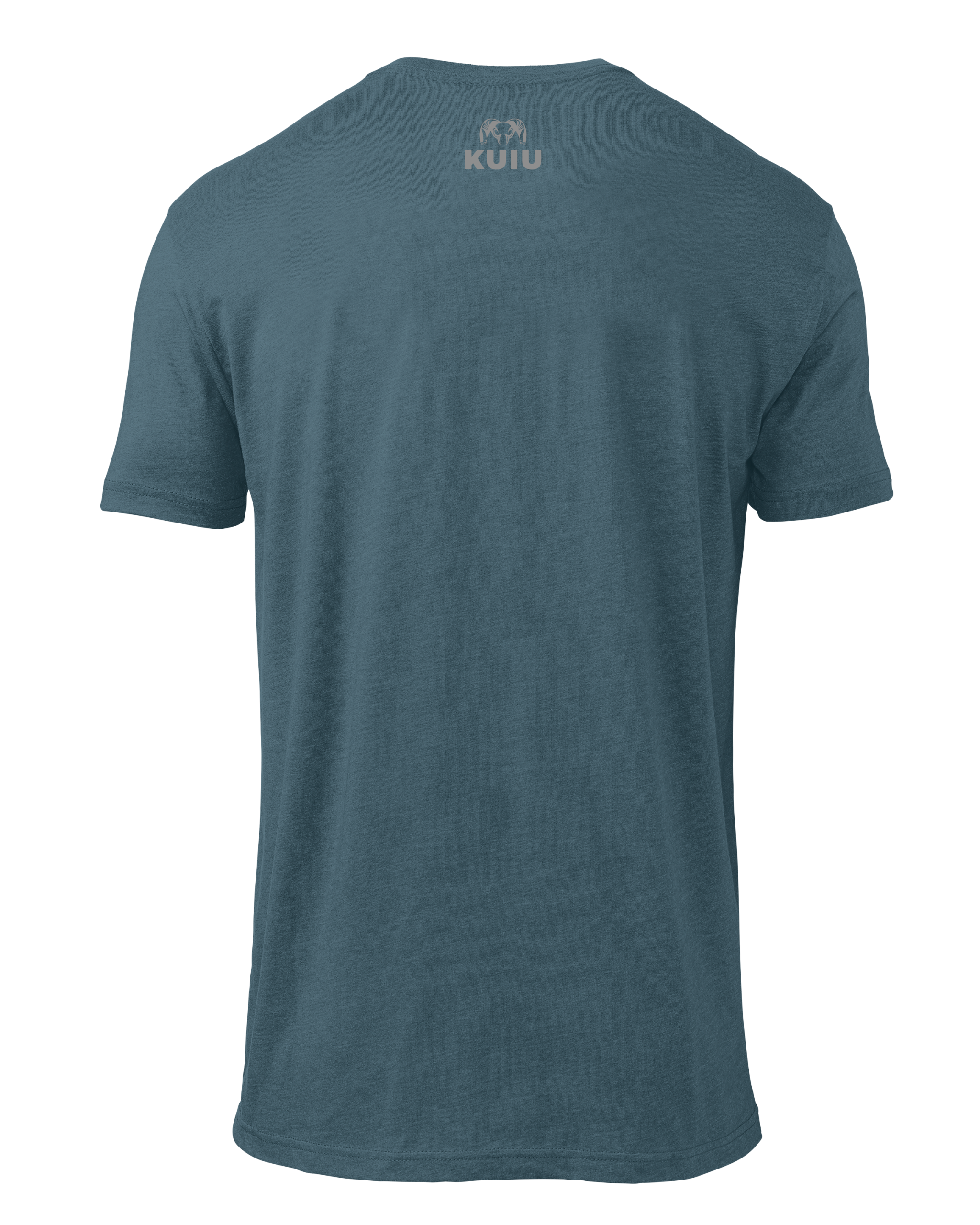 KUIU Topo Block Logo T-Shirt | Indigo - 图片 2