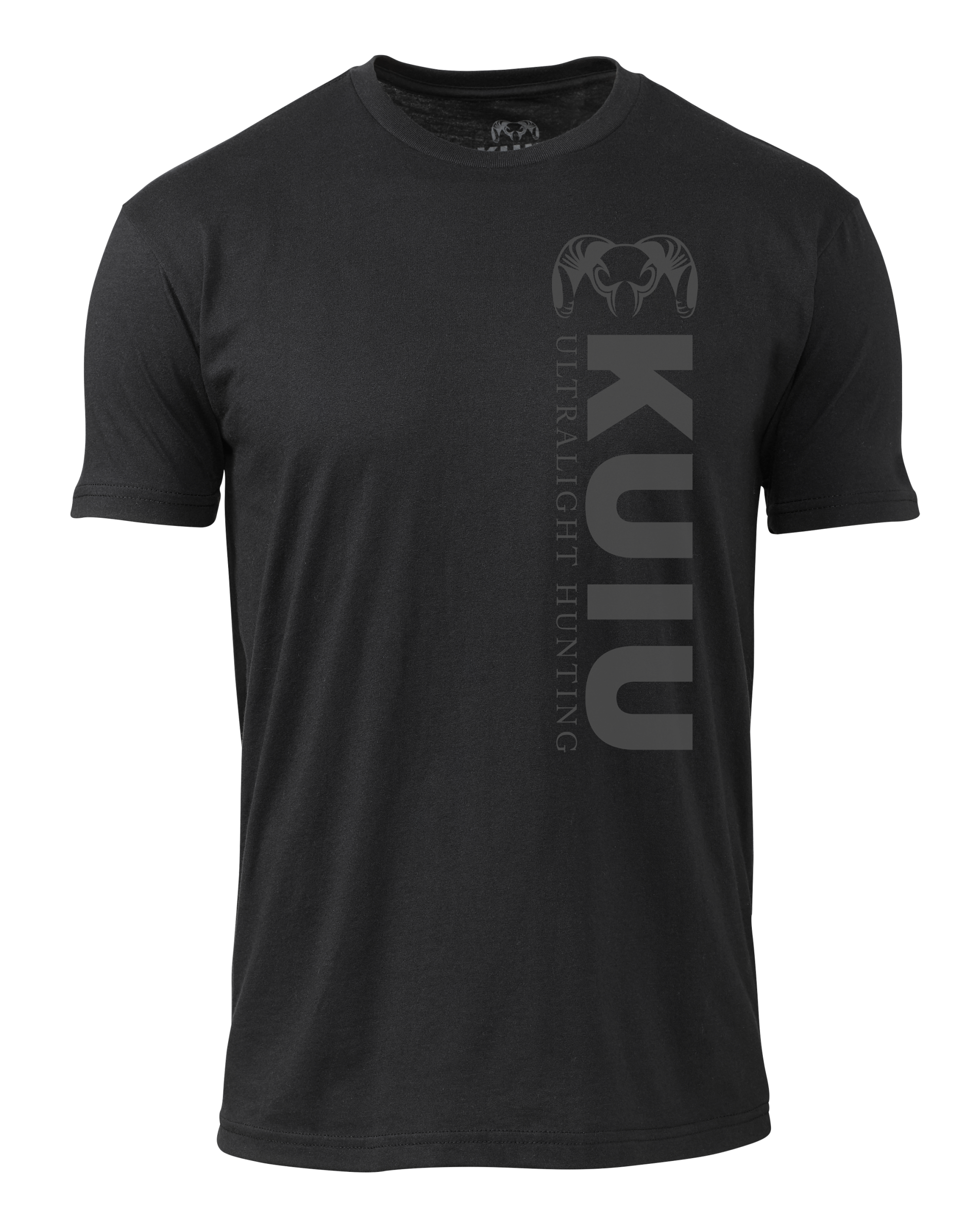 KUIU Solid Vertical T-Shirt | Black