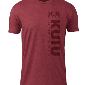 KUIU Solid Vertical T-Shirt | Cardinal