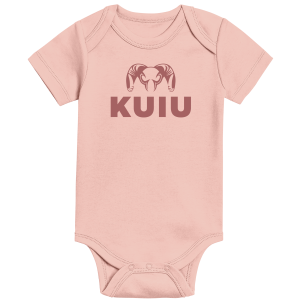 KUIU Stacked Logo Baby One-Piece | Ballet