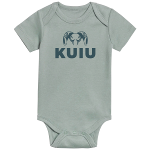 KUIU Stacked Logo Baby One-Piece | Tide