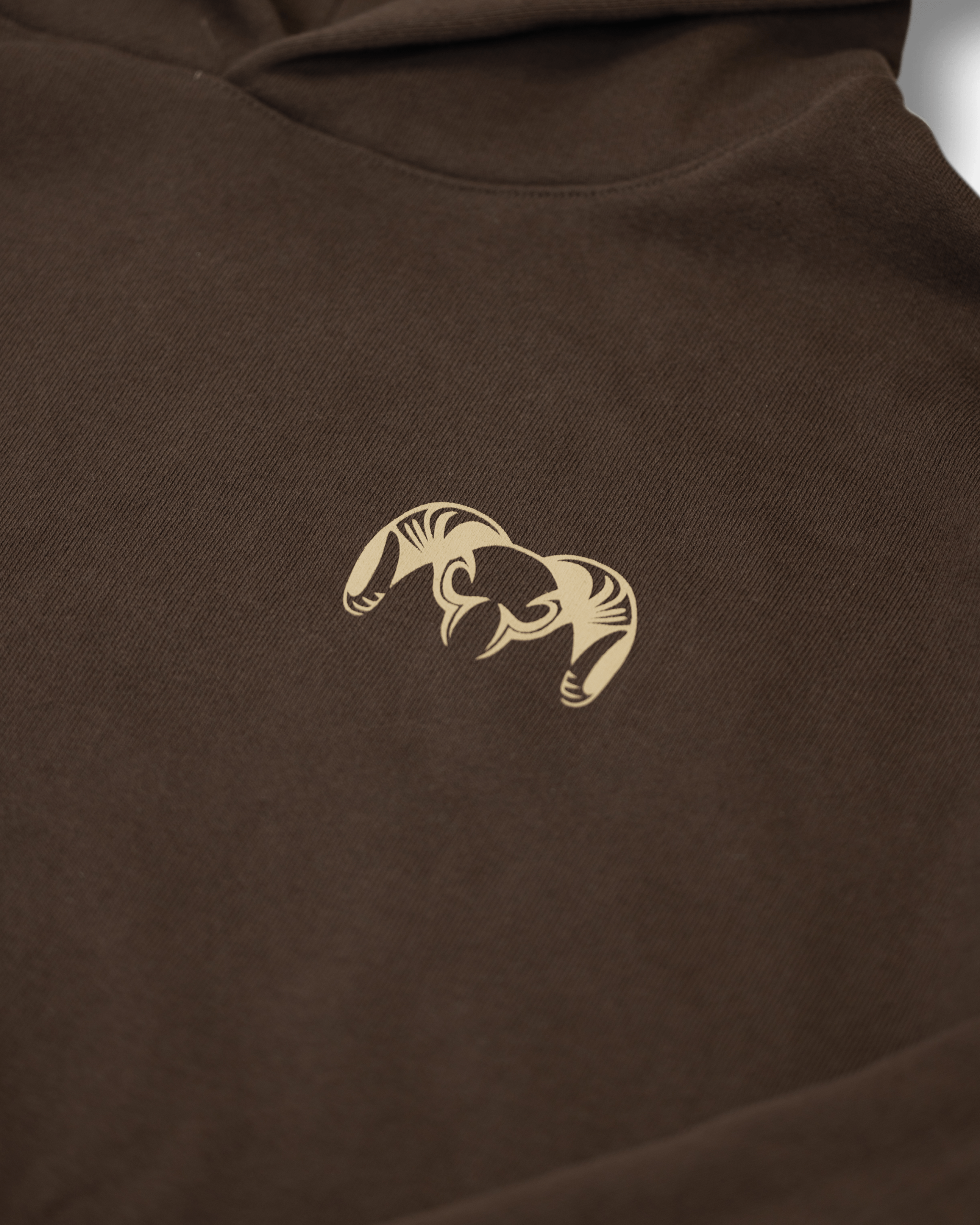 Workgrade Heavyweight Hoodie | Brown - 图片 2