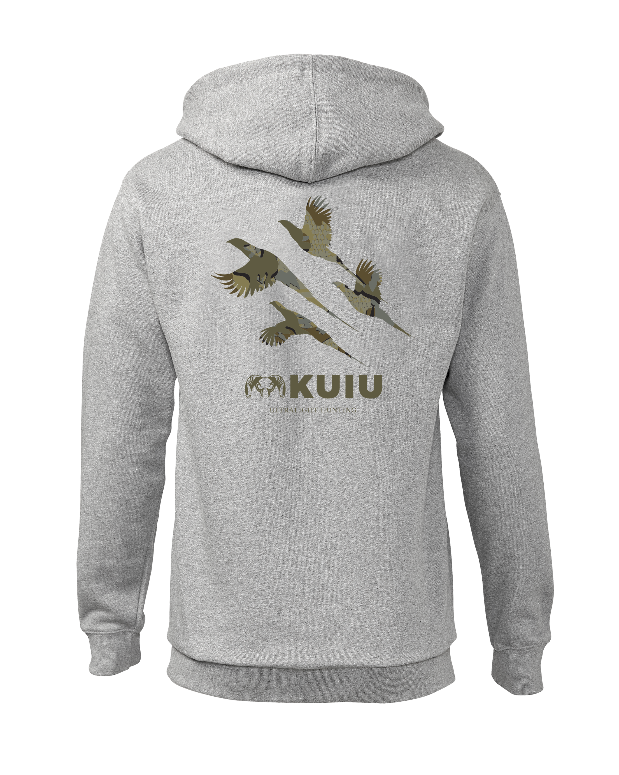 KUIU Valo Upland Hoodie | Heather Grey