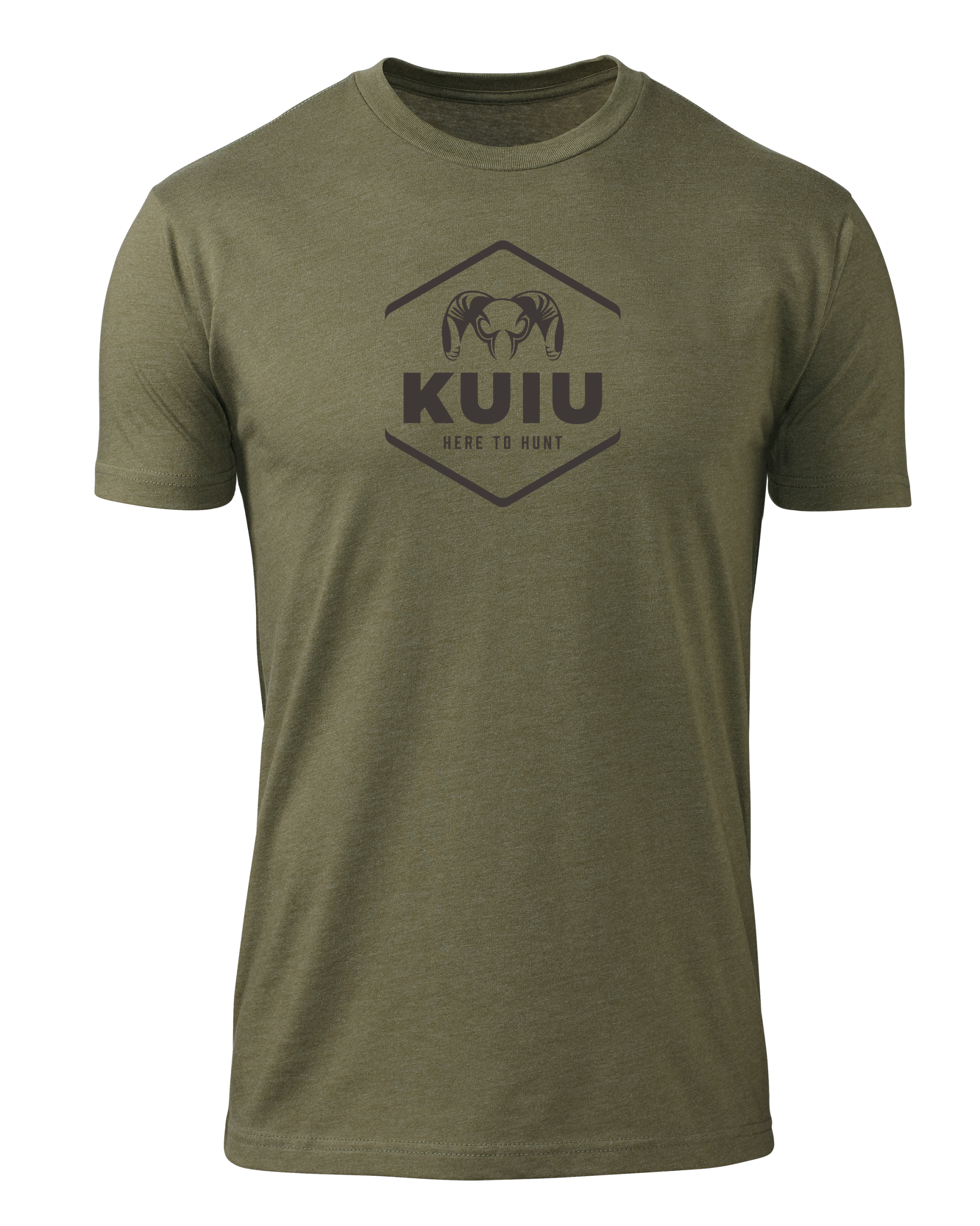 KUIU Stacked Here to Hunt T-Shirt | Military Green