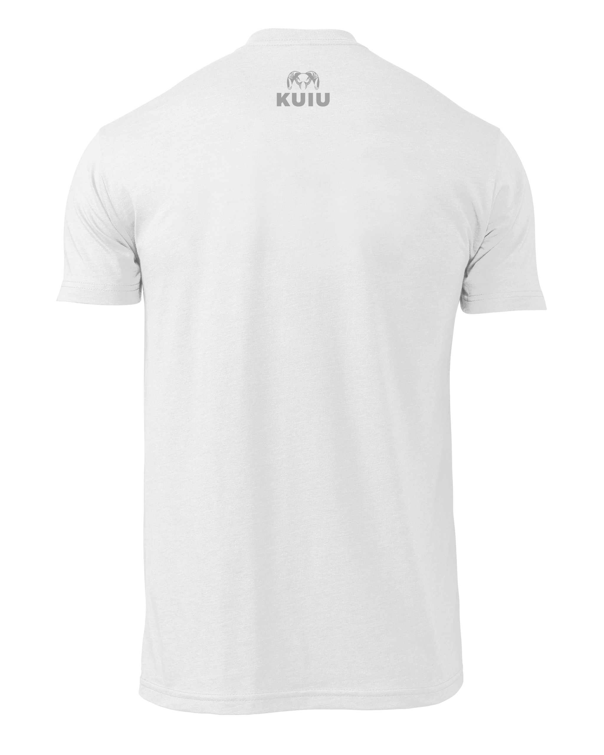 Outlet KUIU Topo Here to Hunt T-Shirt | White - 图片 2