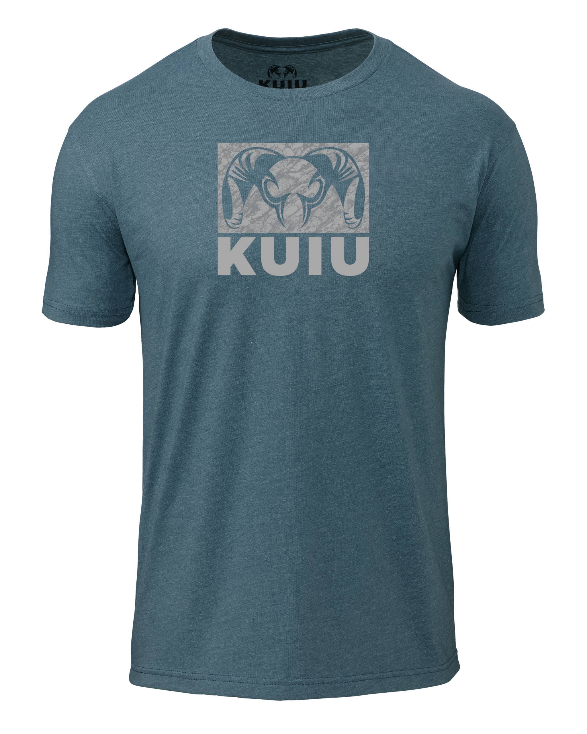KUIU Gritstone Logo T-Shirt | Indigo