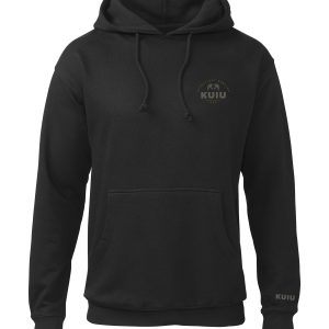 Outlet KUIU Stacked Chest Logo Hoodie | Black