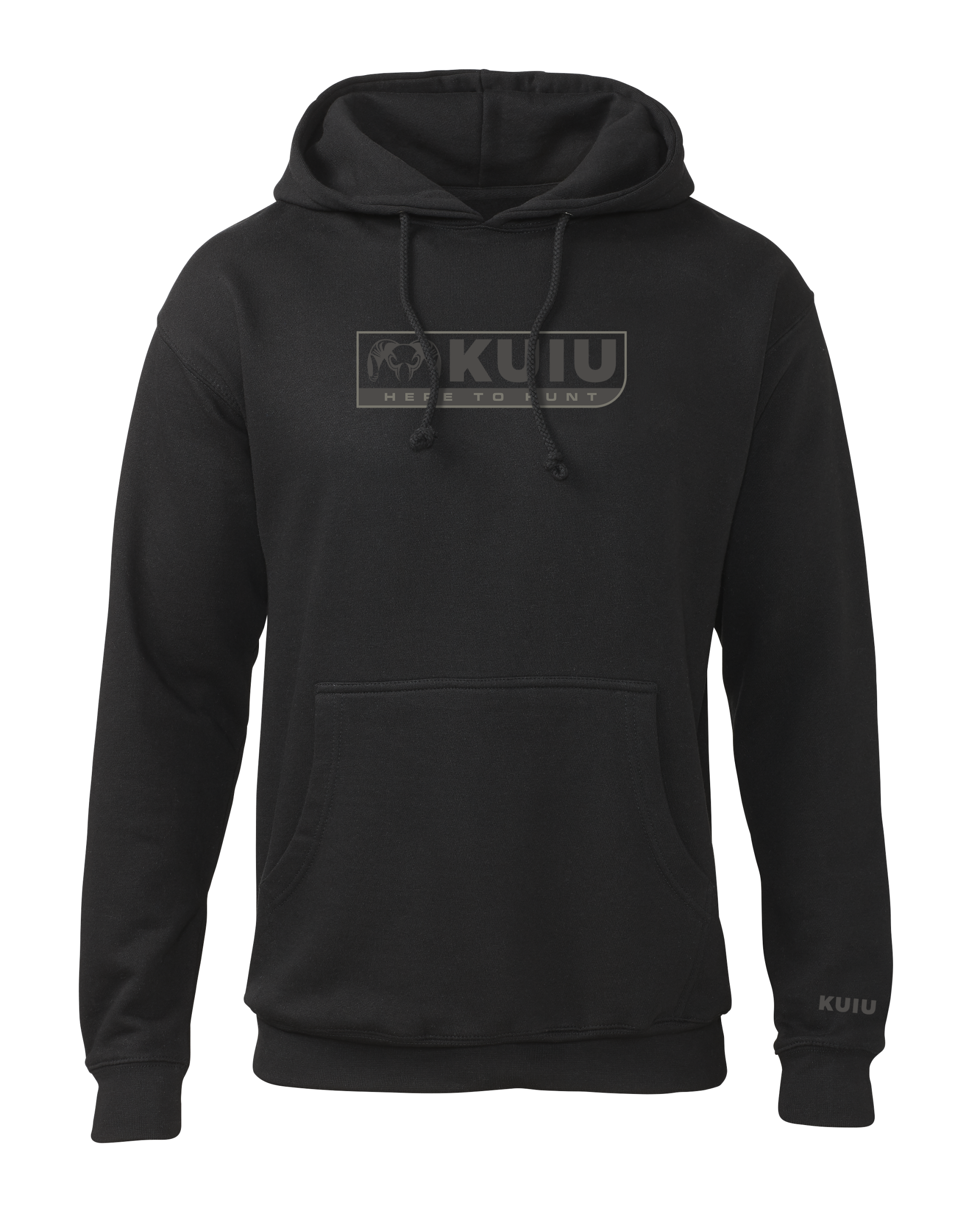 Outlet KUIU Here to Hunt Hoodie | Black