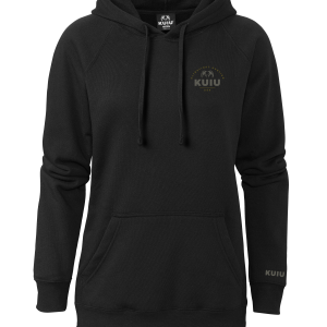 Outlet KUIU Women's Stacked Chest Logo Hoodie | Black